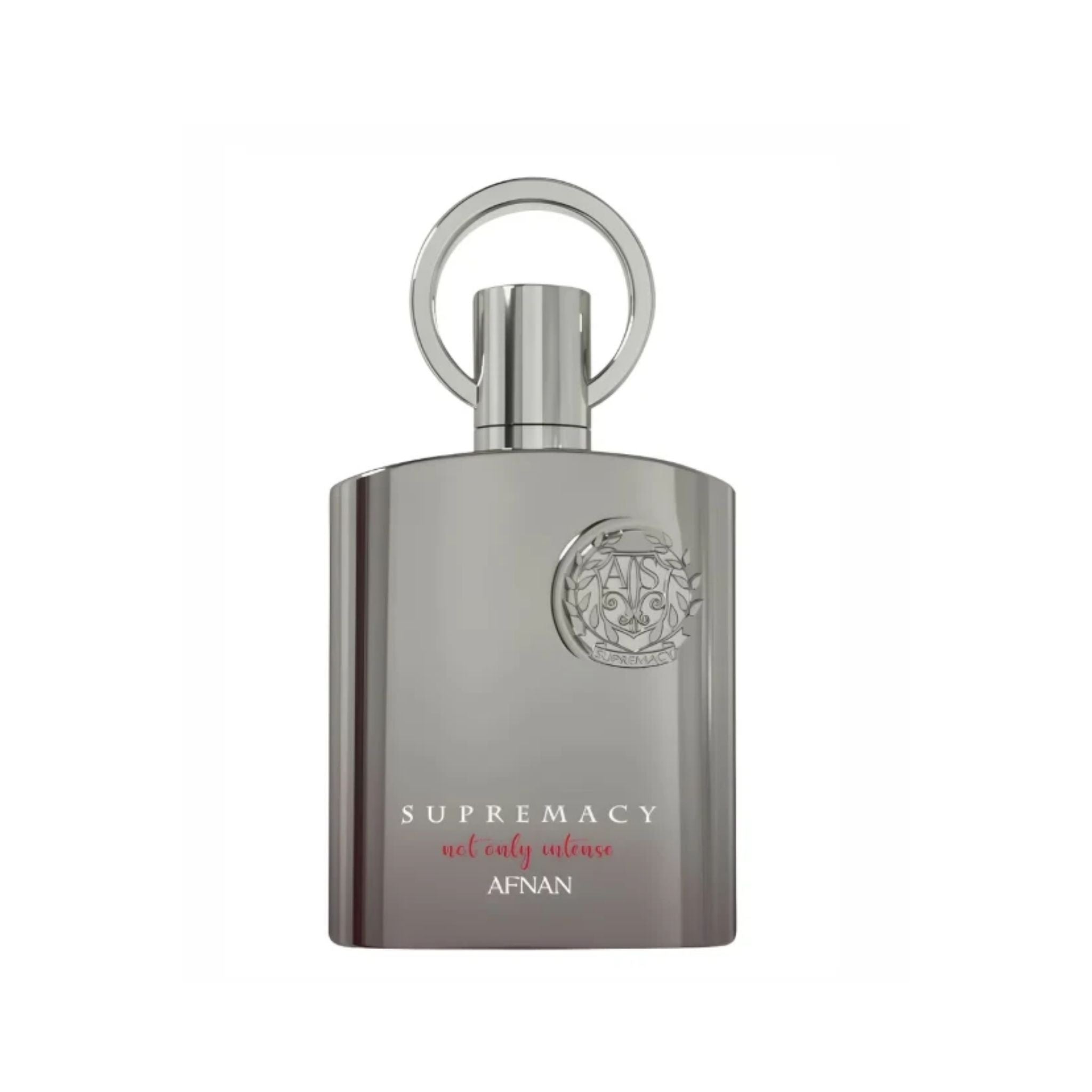Afnan Supremacy Not Only Intense Perfume for Men - 100ml EDP bottle front view showcasing label and design