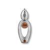 Ajmal Wisal For Women Edp 50ml luxury bottle front view, featuring its signature gold design element