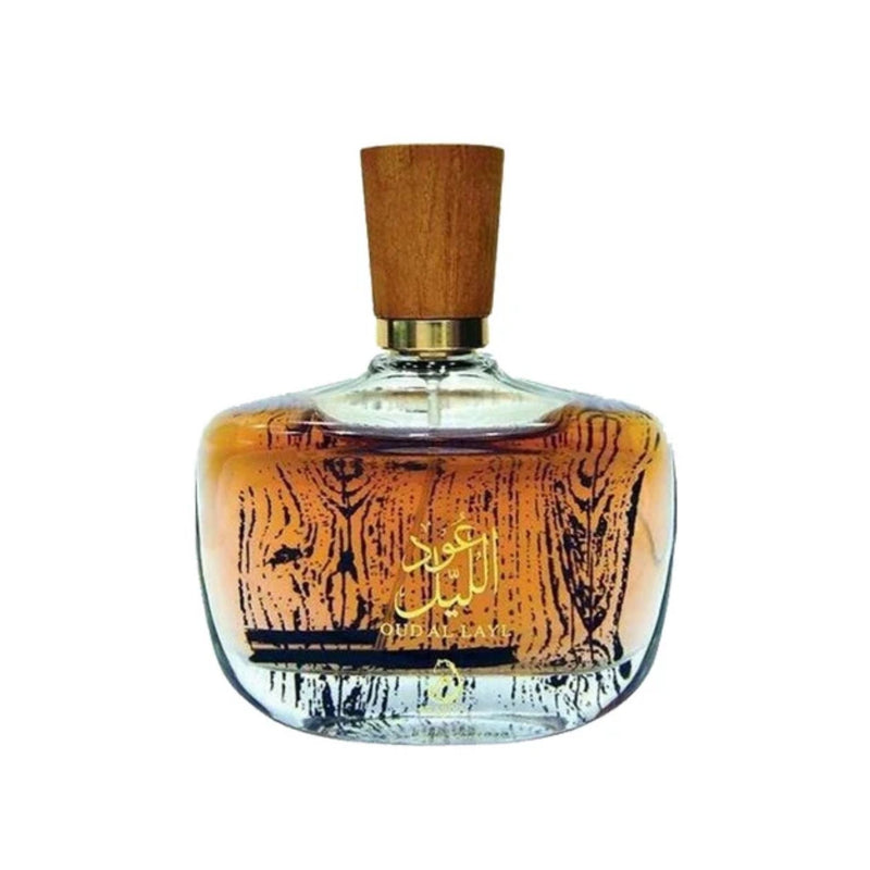 Arabiyat Oud Al Layl For Women & Men Edp 100ml bottle front view showcasing label and design