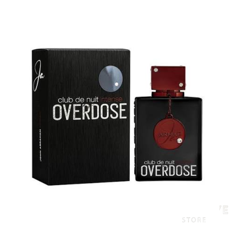 Armaf Club De Nuit Intense Overdose authentic bottle and black presentation box package from Impressive Store Pakistan.