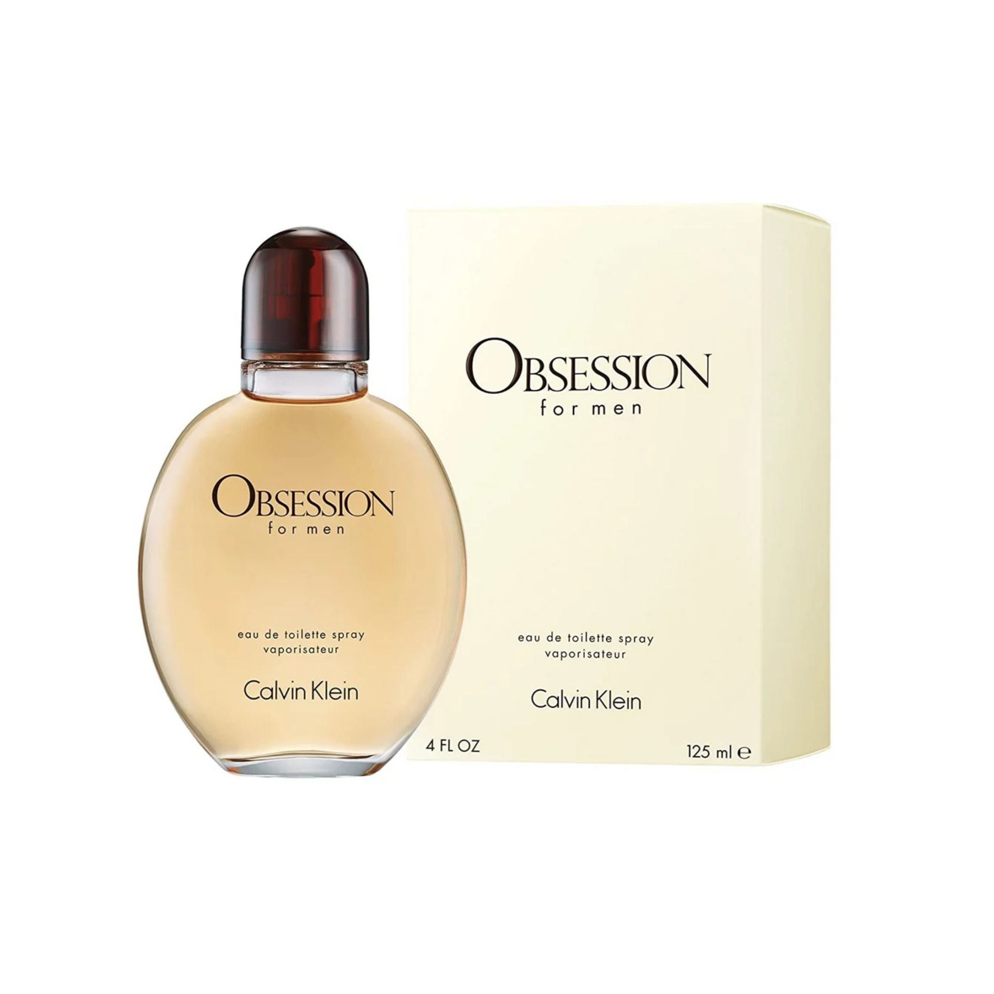 Calvin Klein Obsession for Men Edt 125ml Box Packaging Original