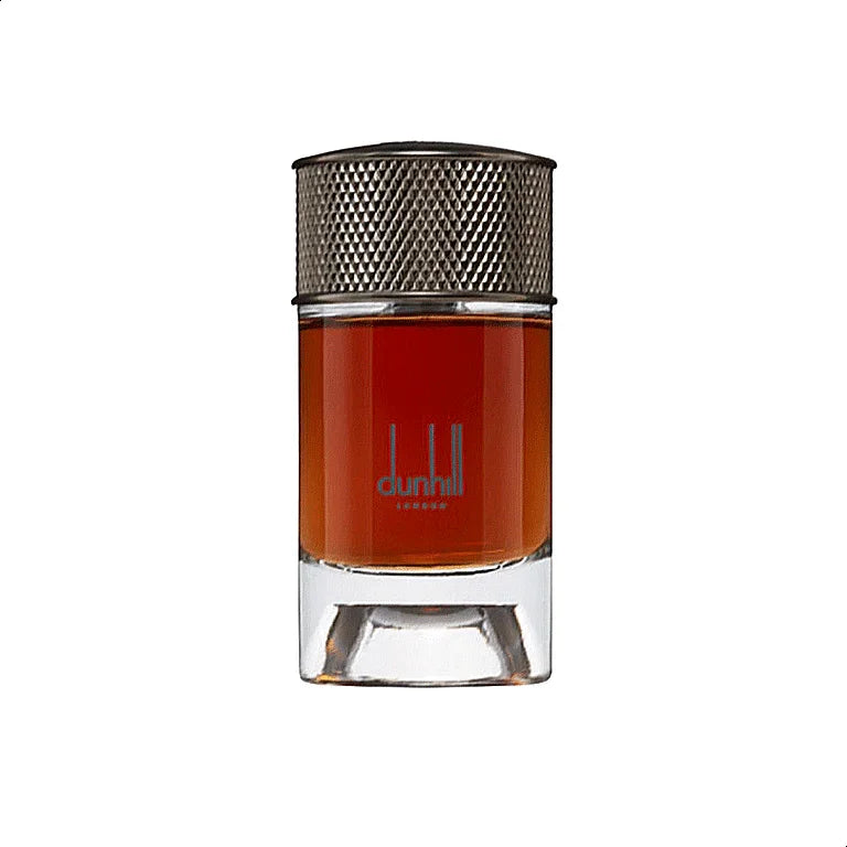 Dunhill Signature Collection Arabian Desert Eau De Parfum 100ml luxury heavy glass bottle for men with premium textured cap and original packaging.
