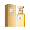 Elizabeth Arden 5th Avenue Women Edp 125ml original bottle displayed next to its iconic gold-trim box packaging