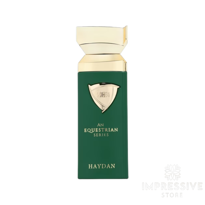 French Avenue An Equestrian Series Haydan perfume bottle front view