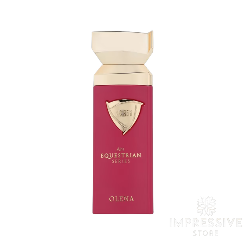 French Avenue An Equestrian Series Olena perfume bottle front view