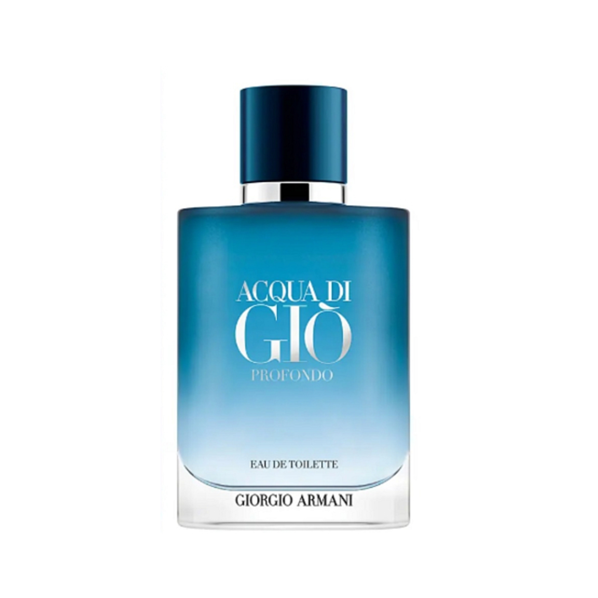 Giorgio Armani Acqua di Gio Profondo Edt 100ml deep blue luxury glass perfume bottle.