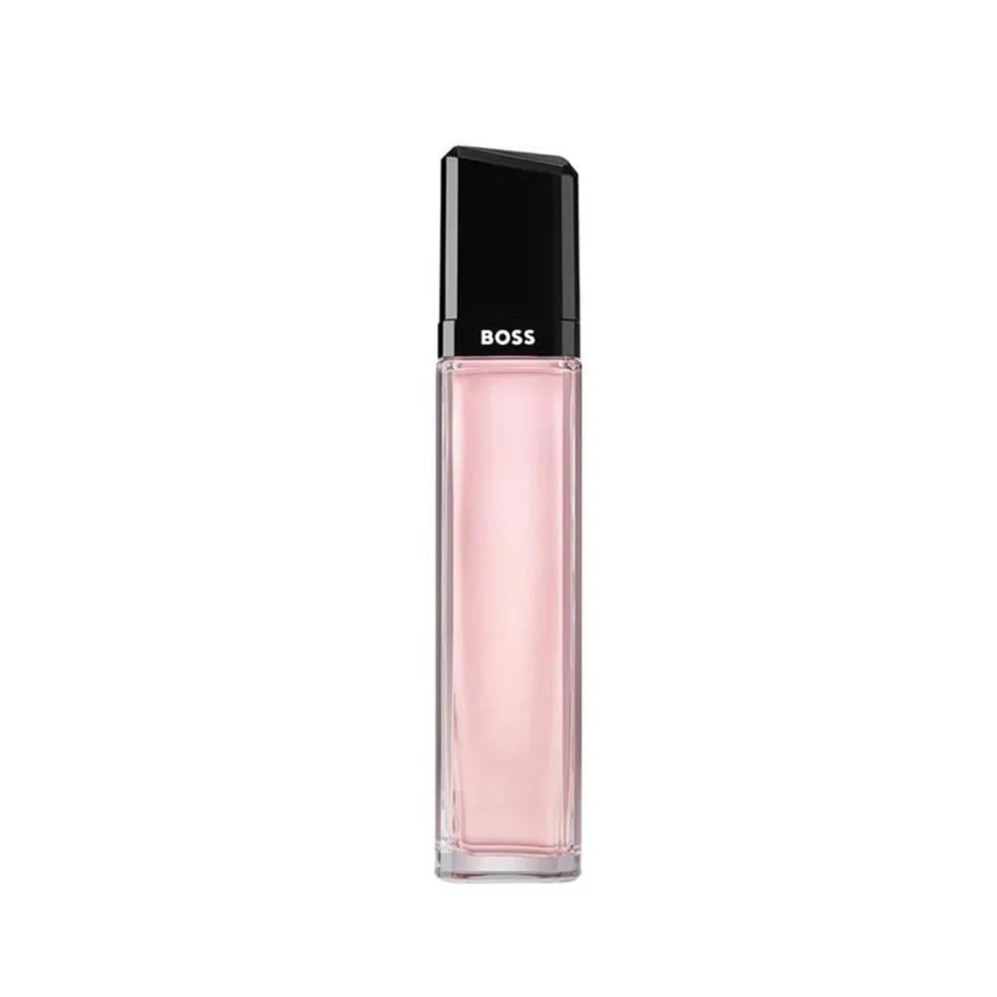 Hugo Boss Femme EDP 75ml elegant glass perfume bottle with a minimalist luxury design