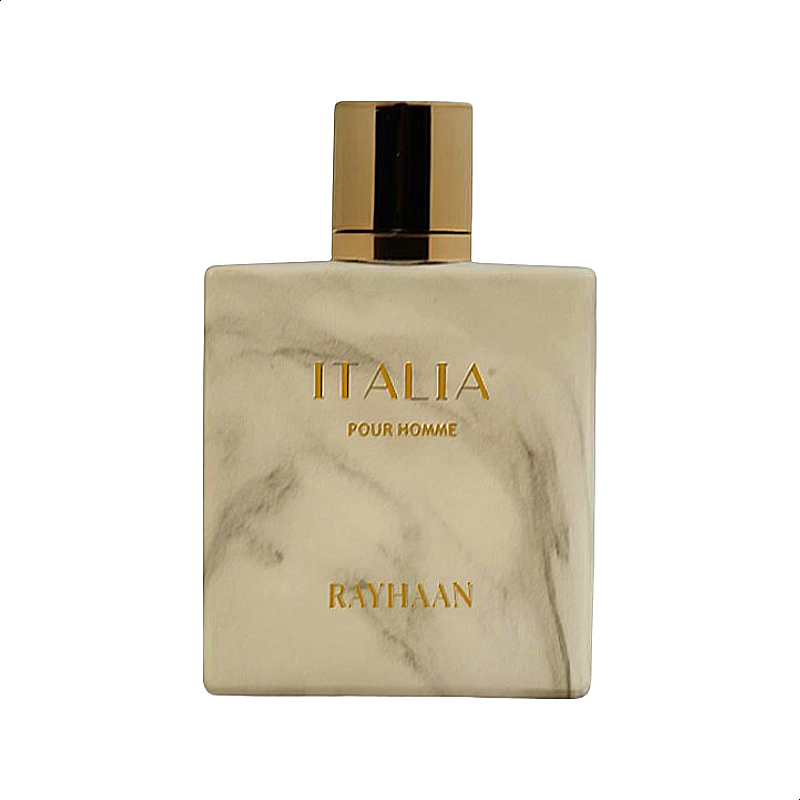 Italia Eau de Parfum for men - Fresh and warm aromatic fragrance with Tobacco, Vanilla, and Honey notes.