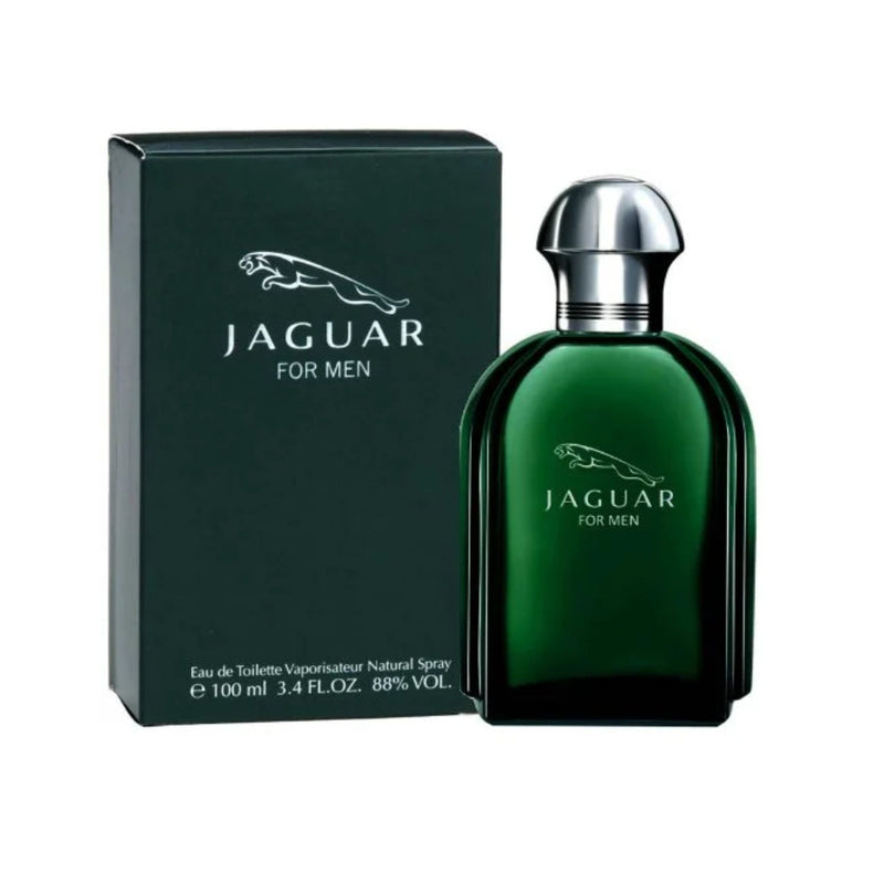 Jaguar Green For Men Edt 100ml Jaguar Perfume Bottle and Box Packaging Original