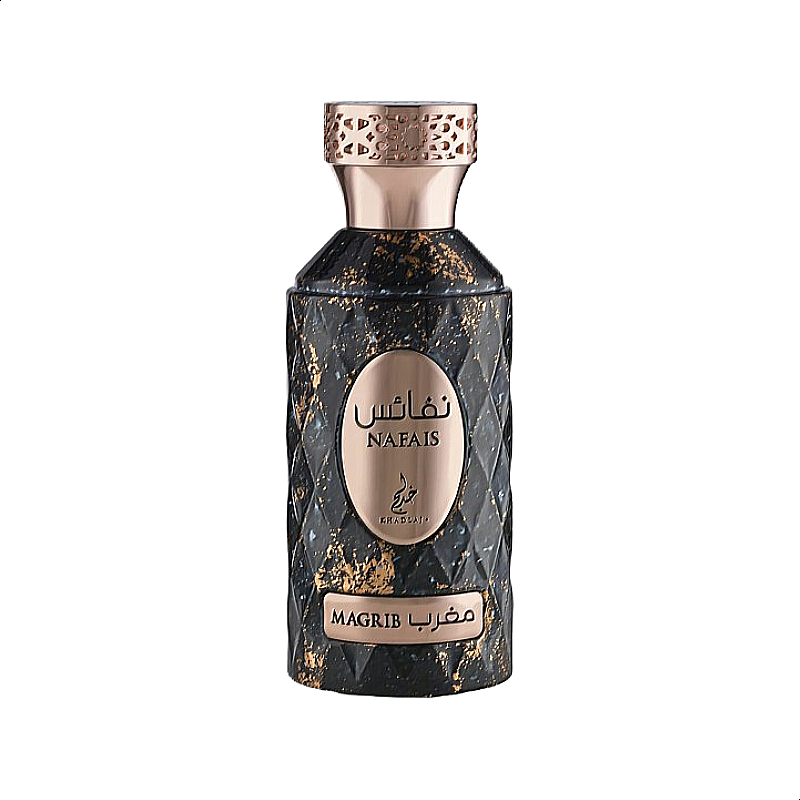 Khadlaj Nafais Magrib Perfume Bottle for Men and Women 100ml.