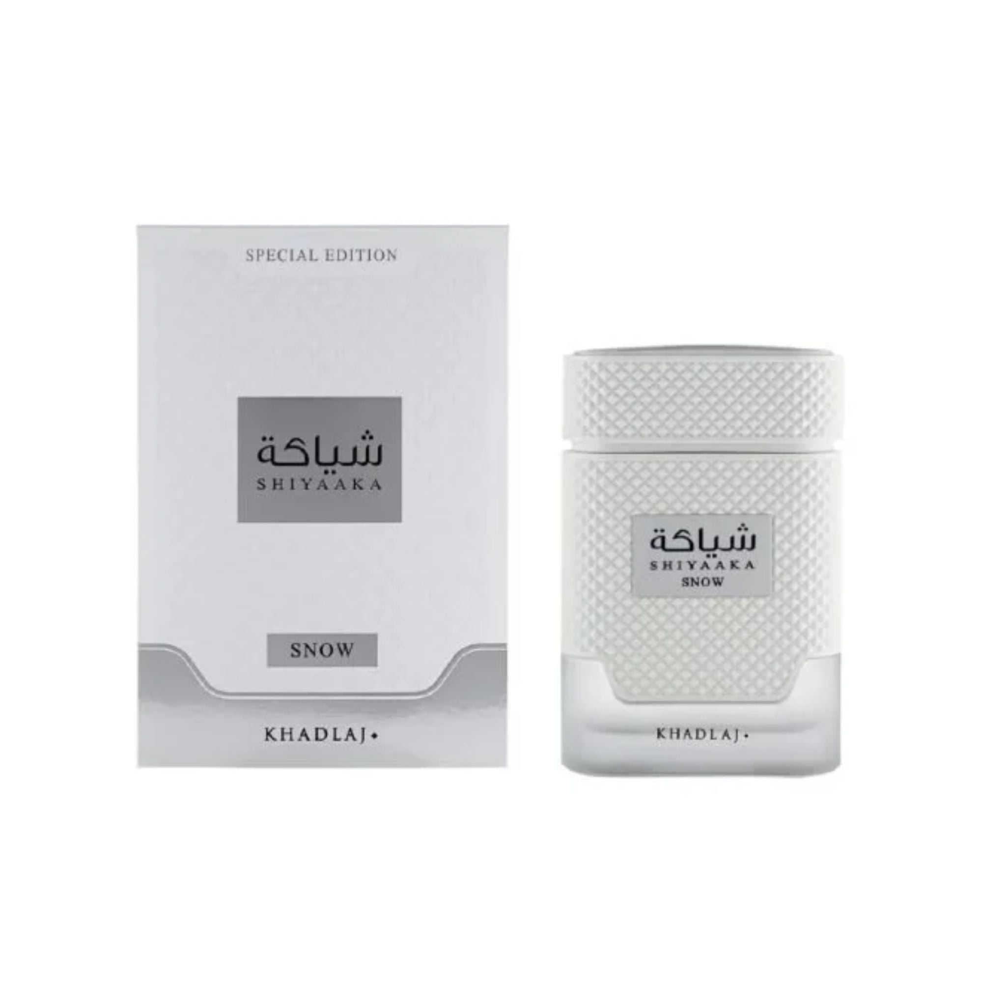 Khadlaj Shiyaaka Snow For Men And Women Edp 100ml Original Box Packaging