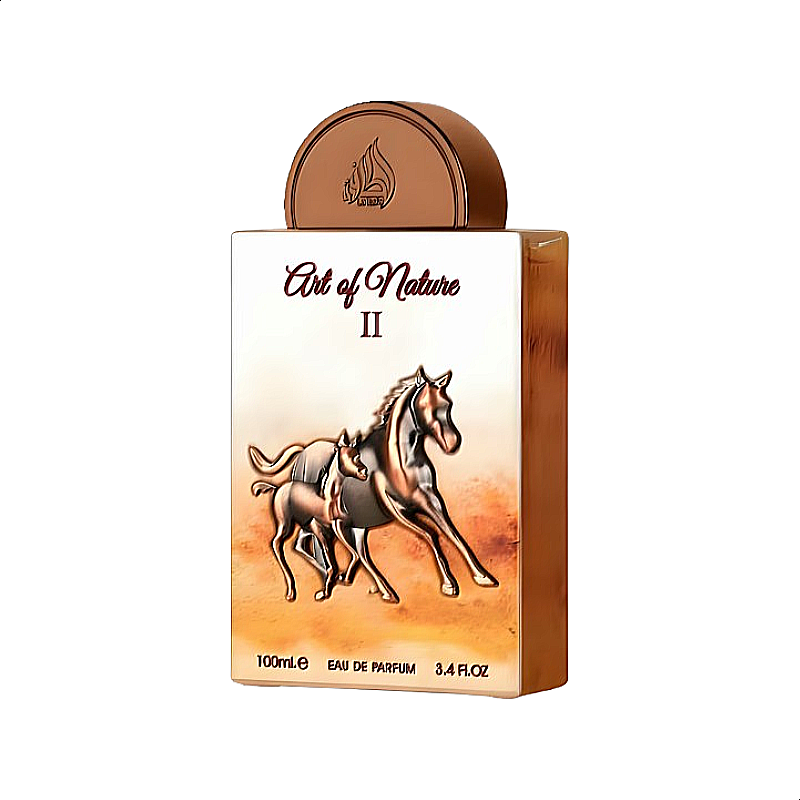 Lattafa Art Of Nature II Unisex EDP 100ml Bottle and Packaging - Impressive Store Pakistan