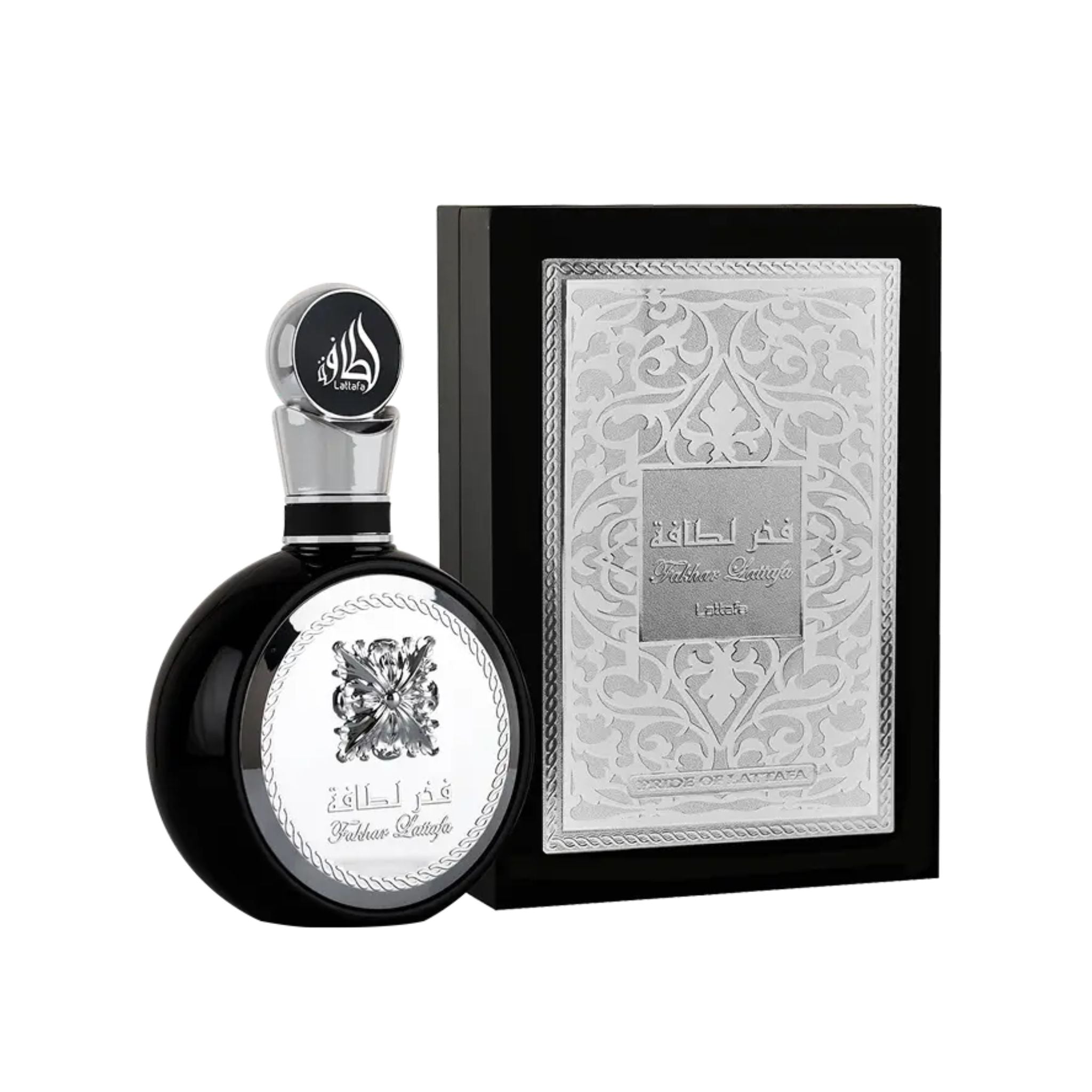 Lattafa Fakhar Black For Men Edp 100ml Original Bottle & Box Picture