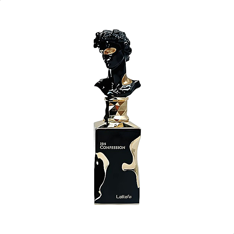 Lattafa His Confession 100ml Bottle for Men - New 2024 Oriental Woody Fragrance
