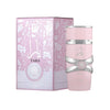 Lattafa Yara Perfume Women EDP 100ml perfume bottle displayed next to its original designer pink presentation box.