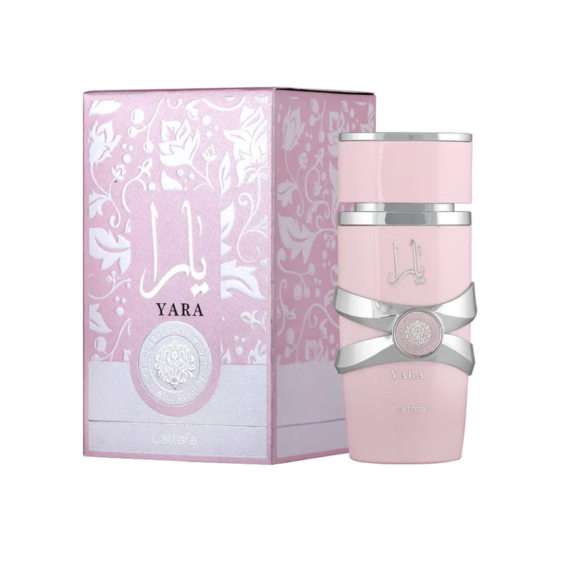 Lattafa Yara EDP 100ml original pink perfume bottle with presentation box – buy in Pakistan