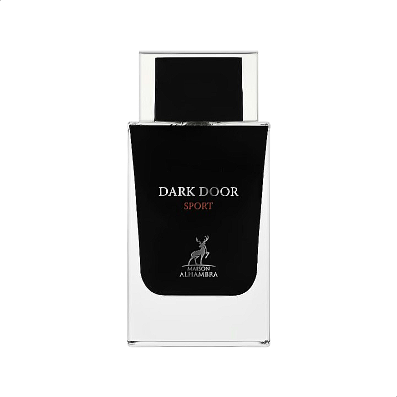 Maison Alhambra Dark Door Sport EDP 100ml bottle for men - Authentic Fragrance in Pakistan