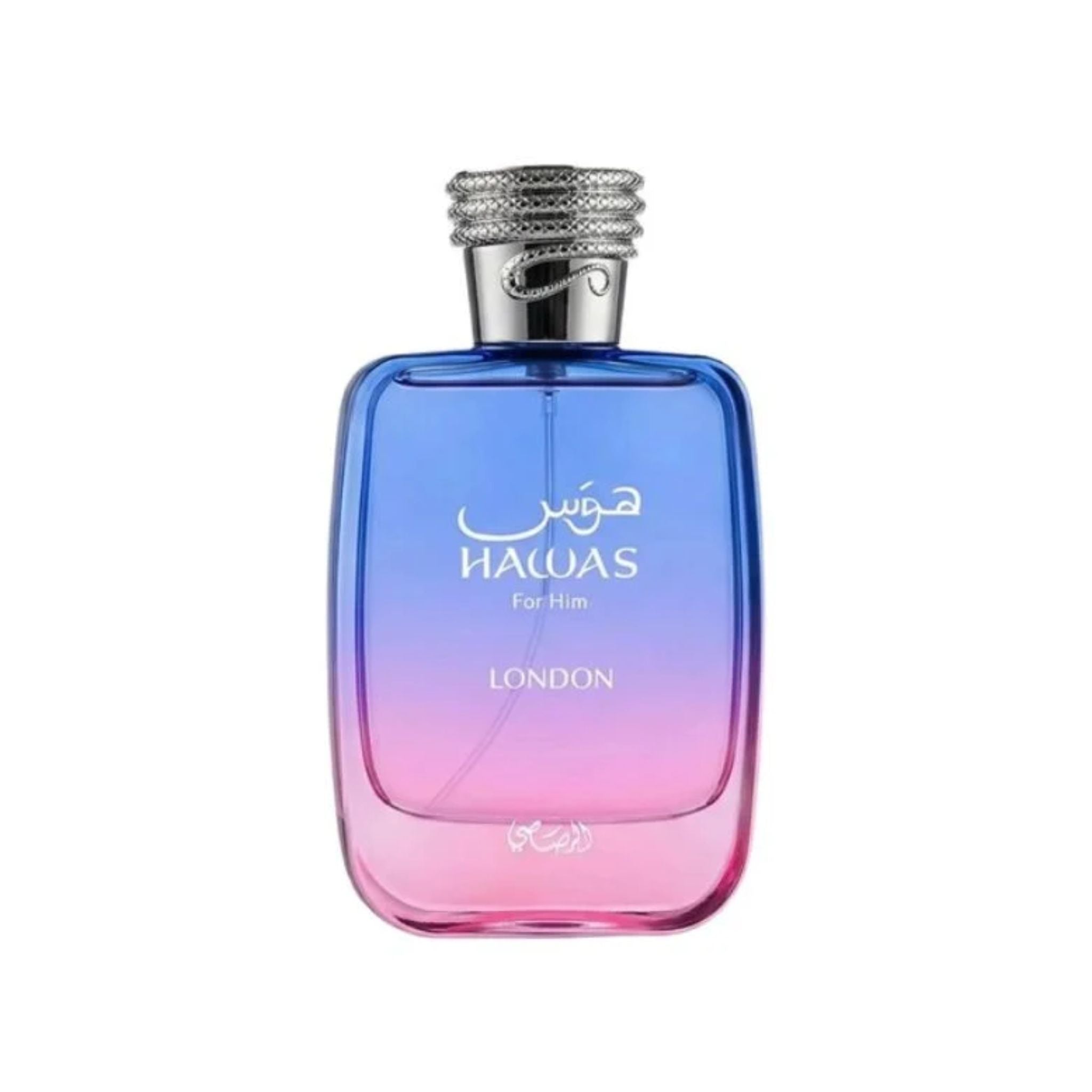 Rasasi Hawas London Unisex EDP 100ml bottle front view original perfume in Pakistan