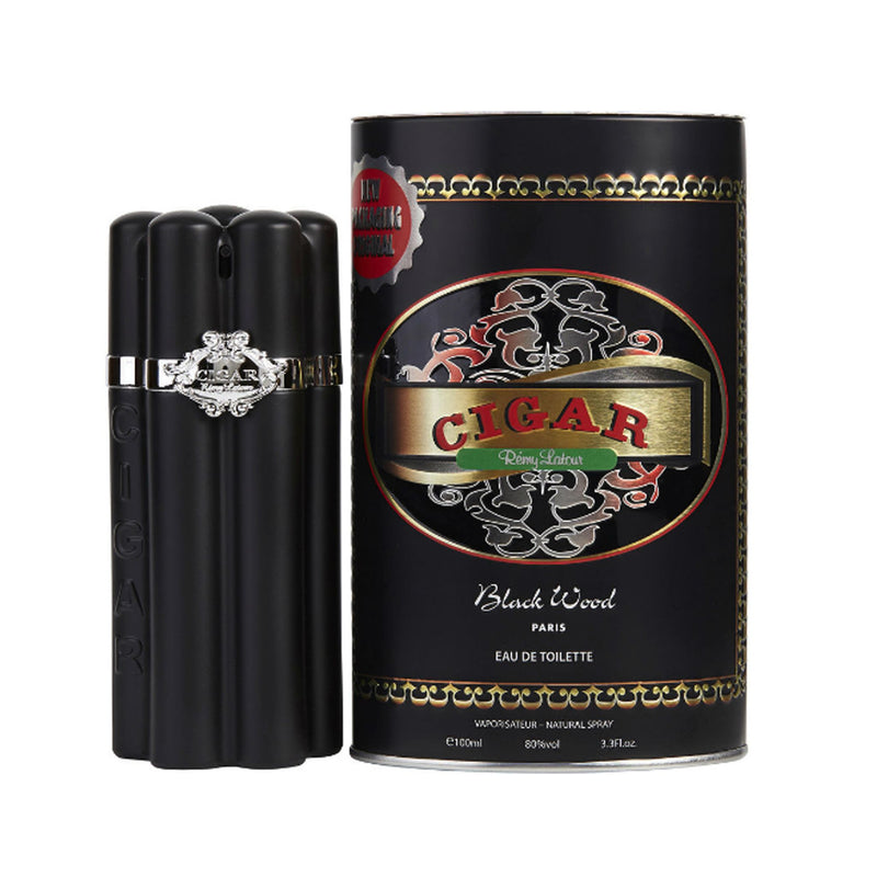 Remy Latour Cigar Black Wood For Men Edt 100ml Original Bottle & Box
