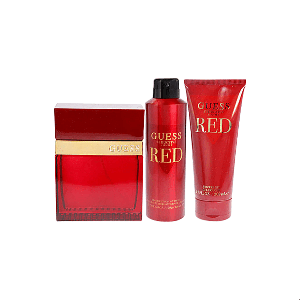 guess red men gift set modified