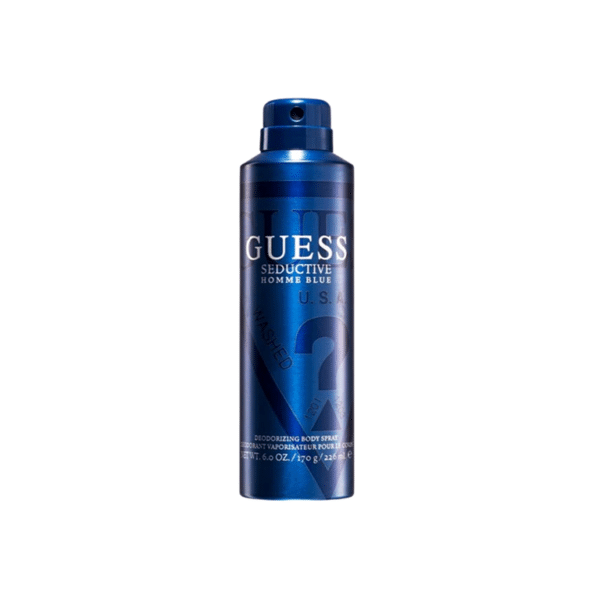 guess blue body speay