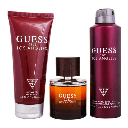 Guess 1981 Los Angeles for Men 3pcs Gift Set