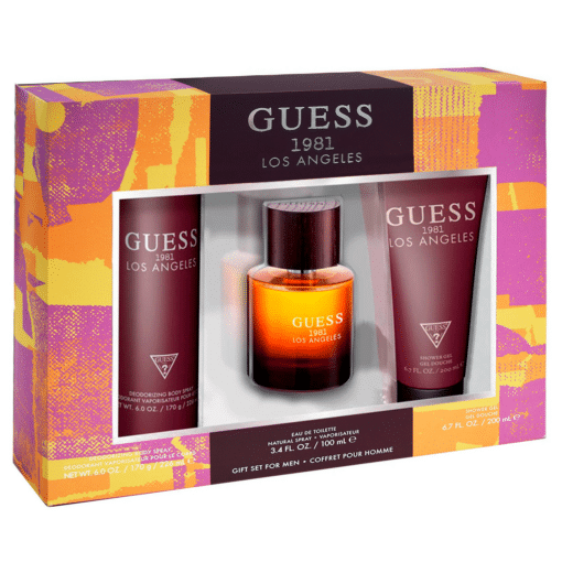 Guess 1981 Los Angeles for Men 3pcs Gift Set