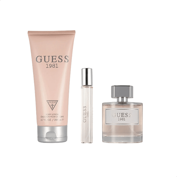 guess 1981 women gift set modified