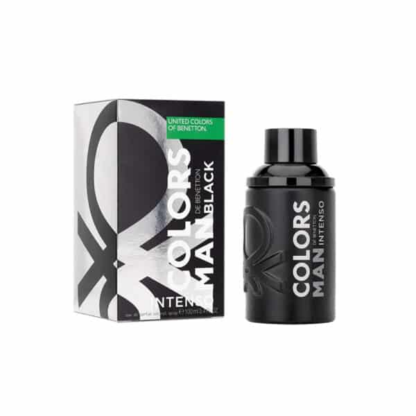 Benetton Colors Man Black Intenso For Men