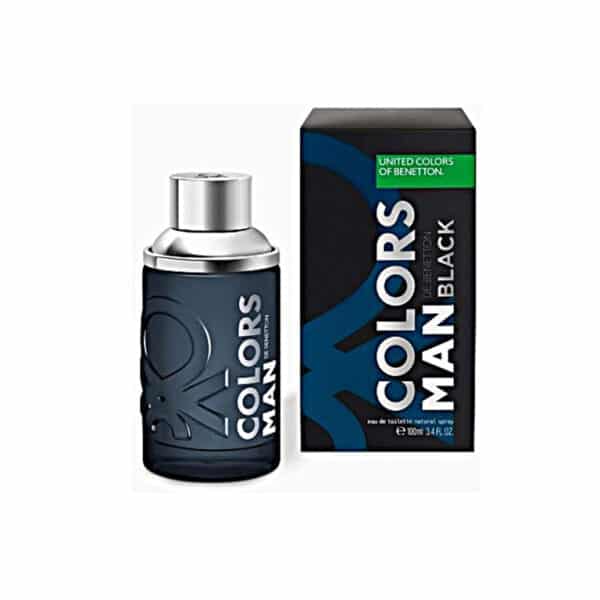 Benetton Colors Black For Men Edt 100ml 1