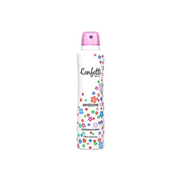 Confetti London Awesome Deodorant Spray For Women 250ml