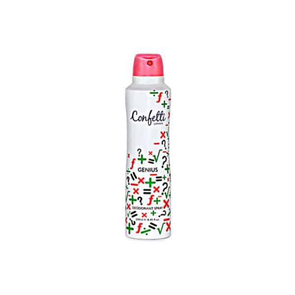 Confetti London Genius Deodorant Spray For Women 250ml