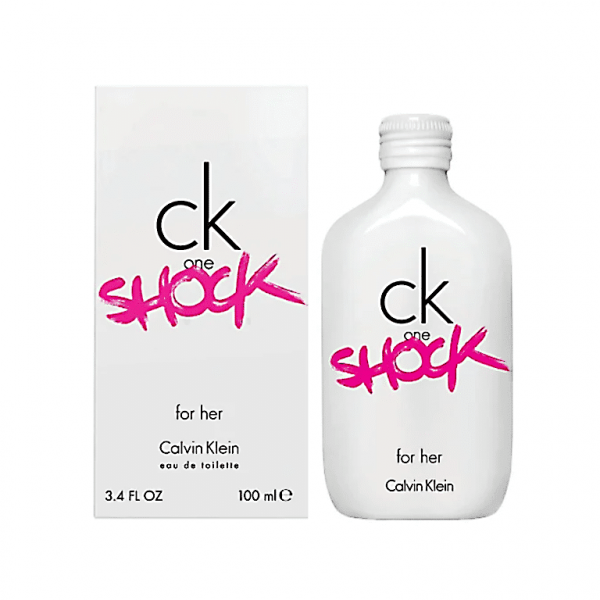 ck one shock her box pic